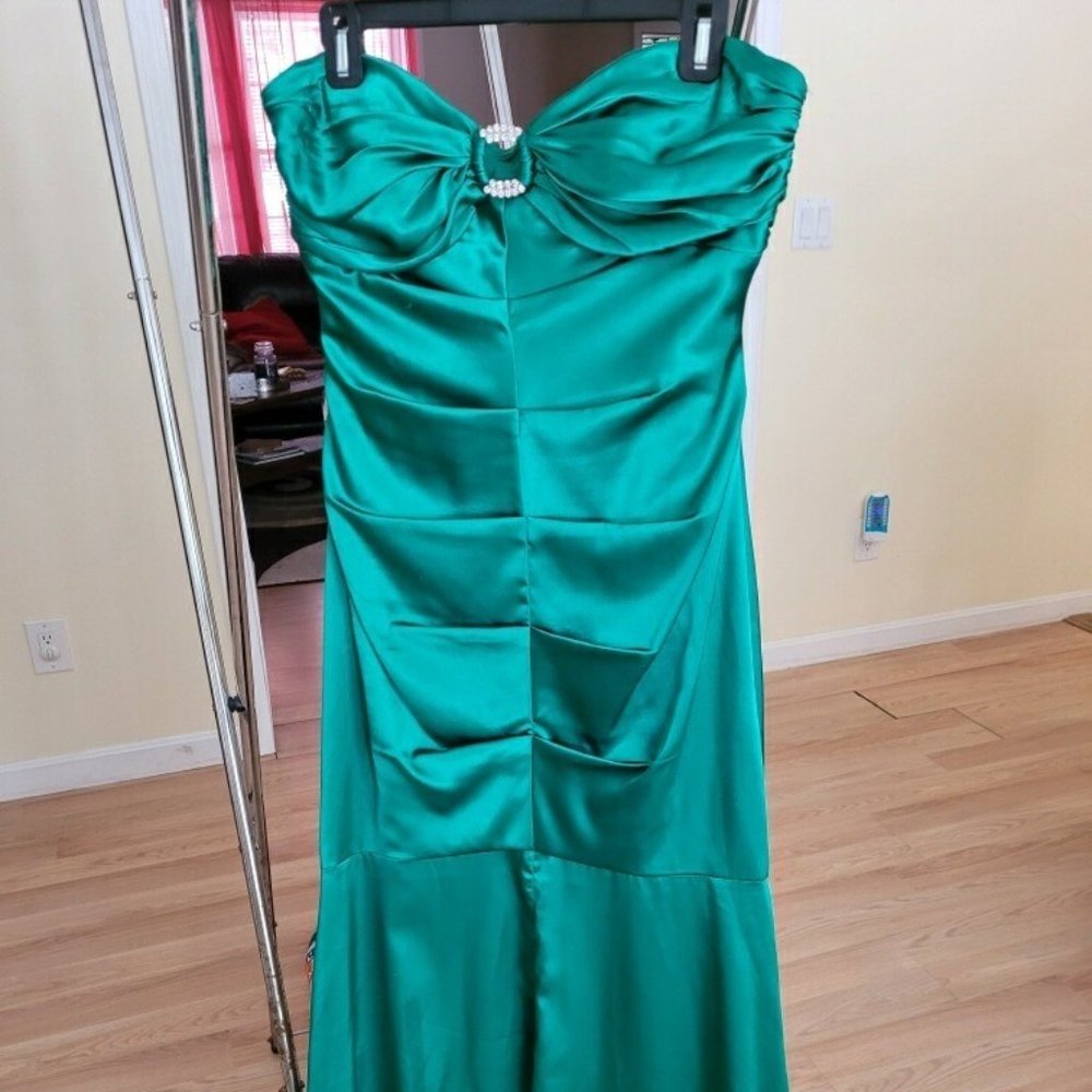 Emerald Green Dress